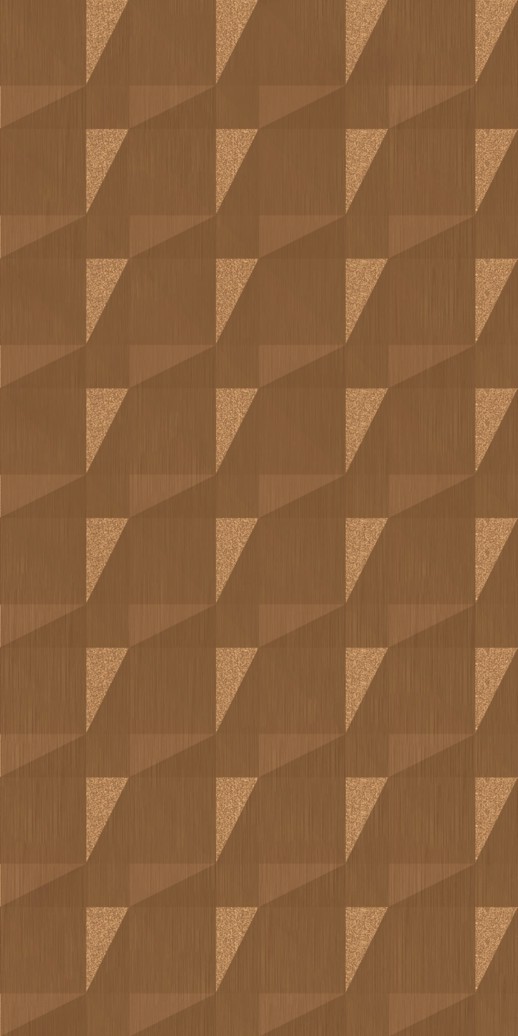  Dimension Walls Faceted New Penny