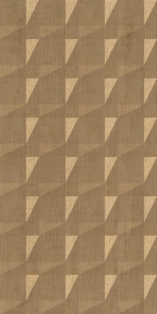  Dimension Walls Faceted Stained Ash