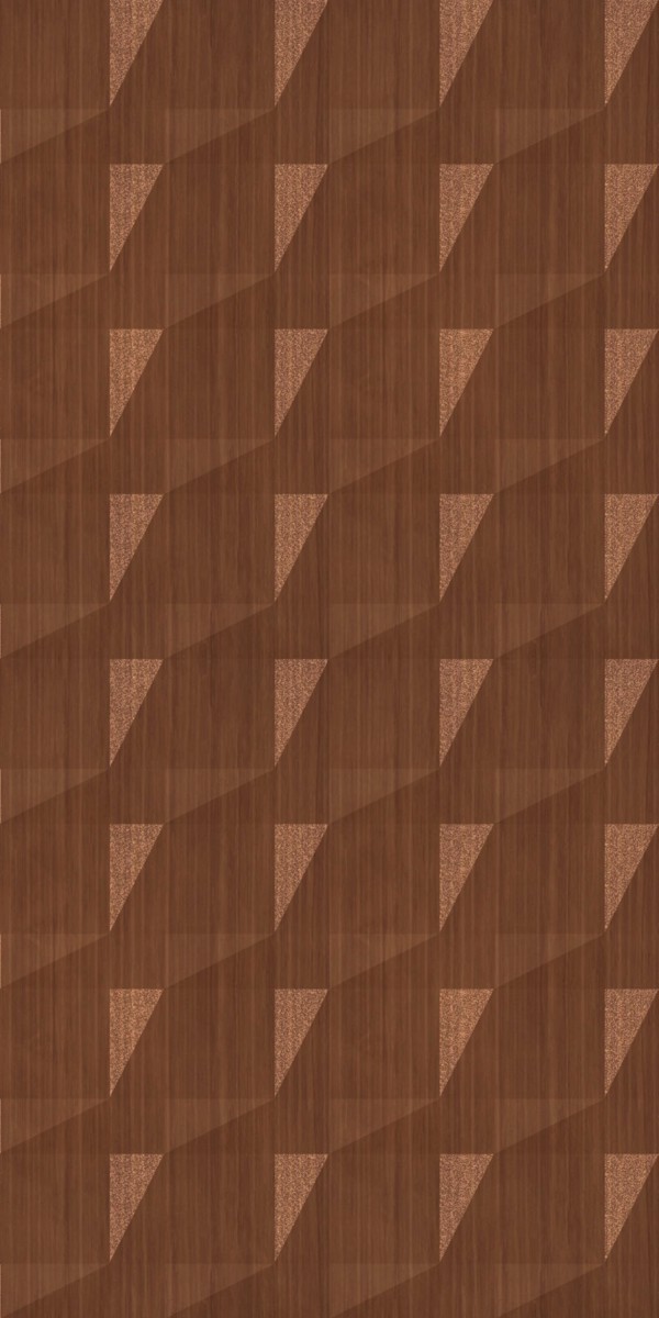 Vinyl Wall Covering Dimension Walls Faceted Pearwood