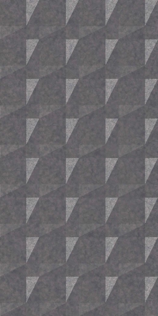  Dimension Walls Faceted Galvanized