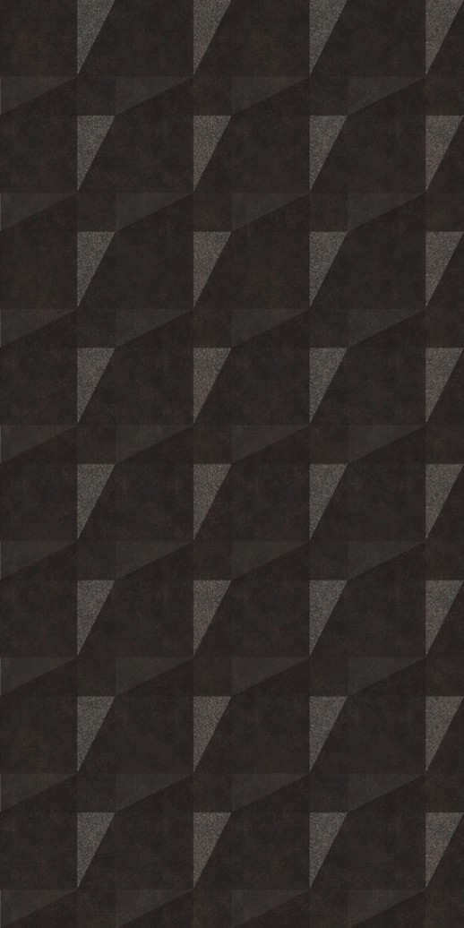  Dimension Walls Faceted Gunmetal