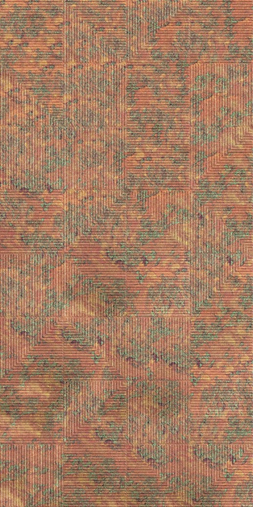  Dimension Walls Wayfind Copper Patina