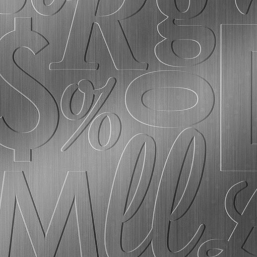  Dimension Walls Lingual Brushed Stainless