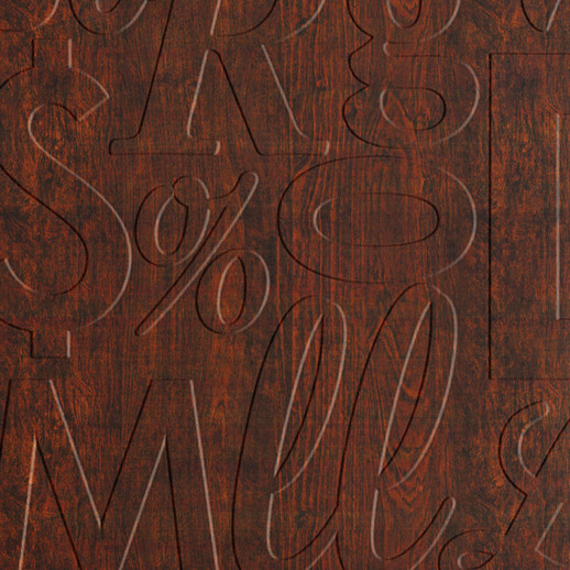  Dimension Walls Lingual Walnut