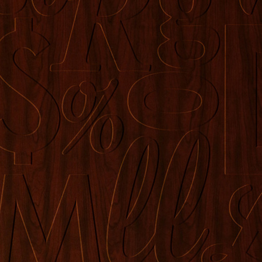  Dimension Walls Lingual Cherry