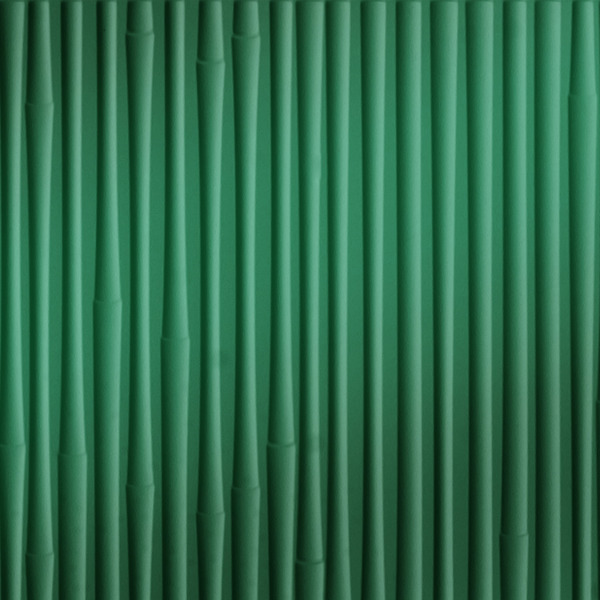 Vinyl Wall Covering Dimension Walls Bamboo Metallic Green