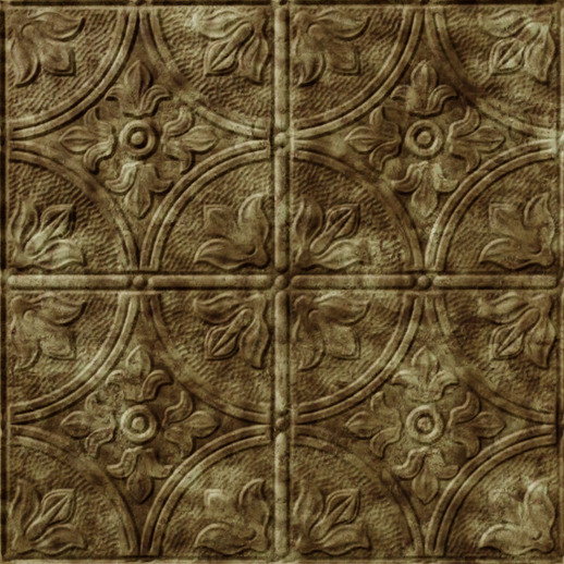  Dimension Walls Flower Garden Aged Bronze