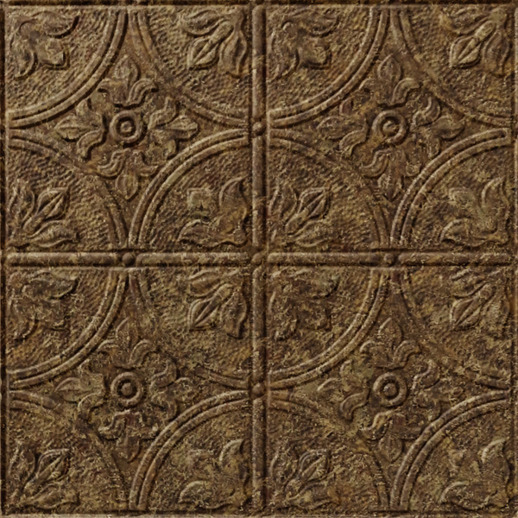  Dimension Walls Flower Garden Bronze Patina