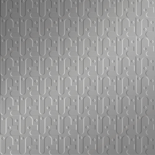 Vinyl Wall Covering Dimension Walls Robotics Metallic Silver
