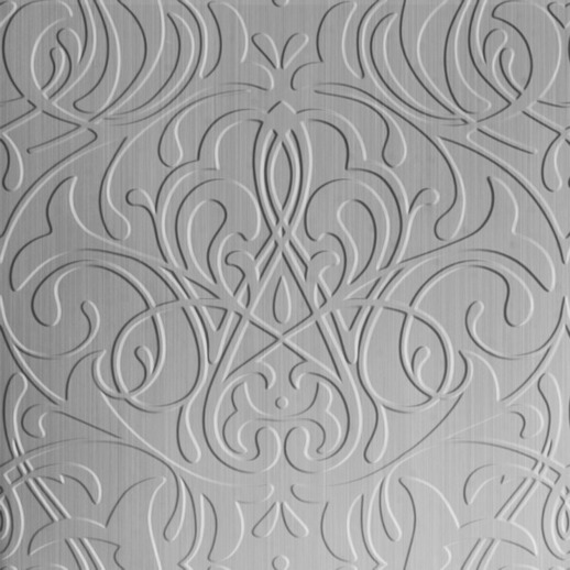  Dimension Walls Parisian Brushed Aluminum