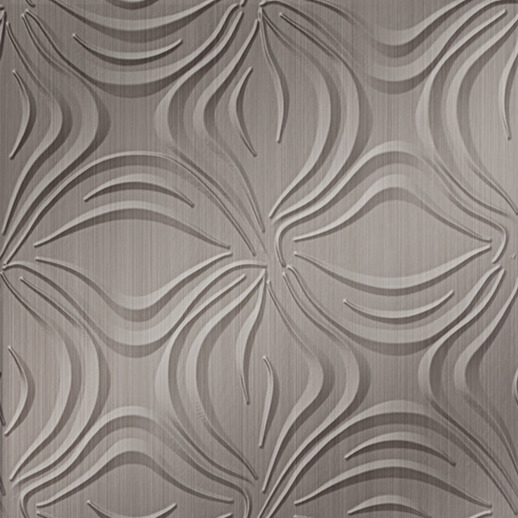  Dimension Walls Blossom Brushed Nickel