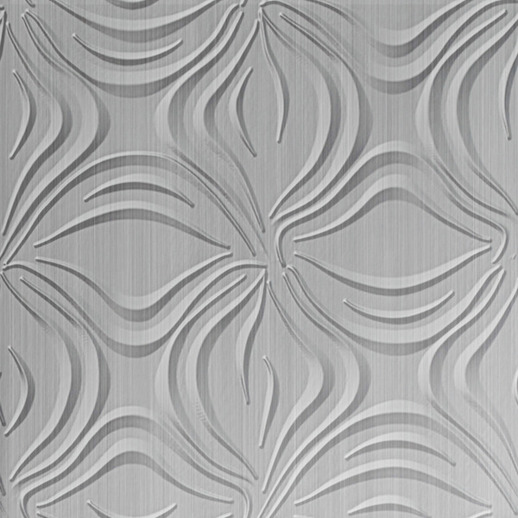  Dimension Walls Blossom Brushed Aluminum