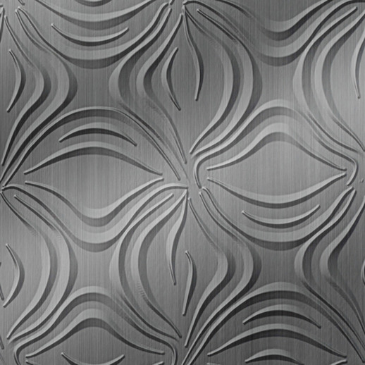  Dimension Walls Blossom Brushed Stainless