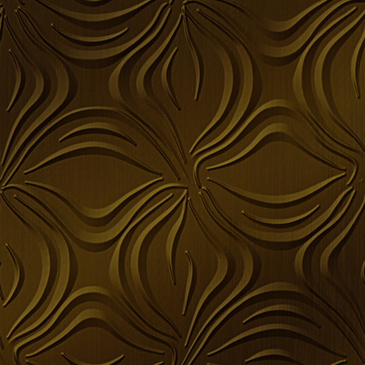  Dimension Walls Blossom Rubbed Bronze