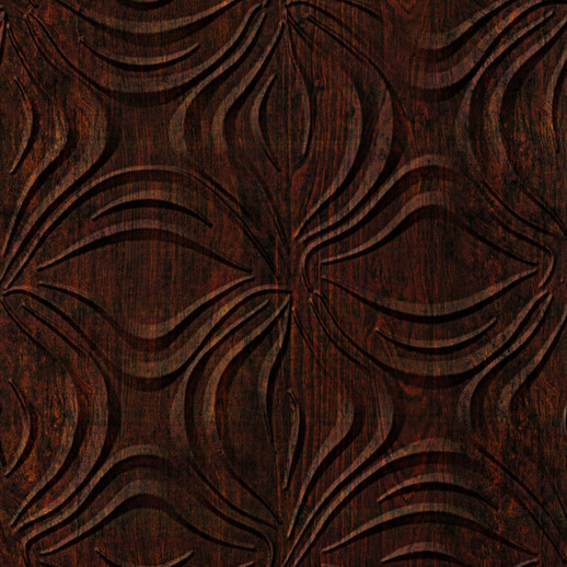  Dimension Walls Blossom Burgundy Grain