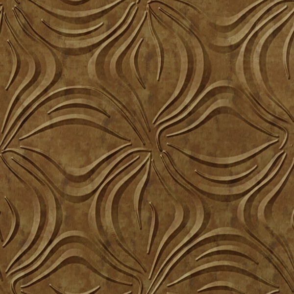 Vinyl Wall Covering Dimension Walls Blossom Aged Gold