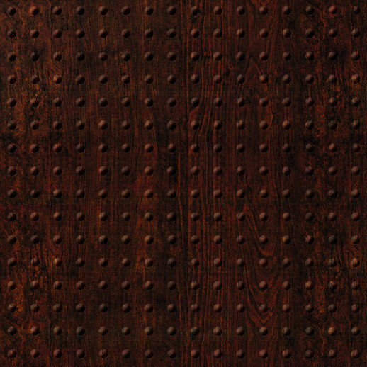  Dimension Walls Small Rivet Burgundy Grain