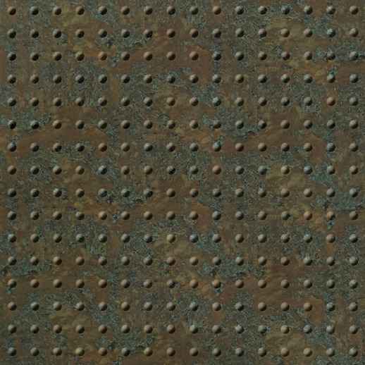  Dimension Walls Small Rivet Copper Patina