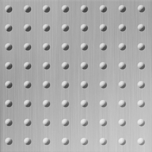  Dimension Walls Rivet Brushed Aluminum