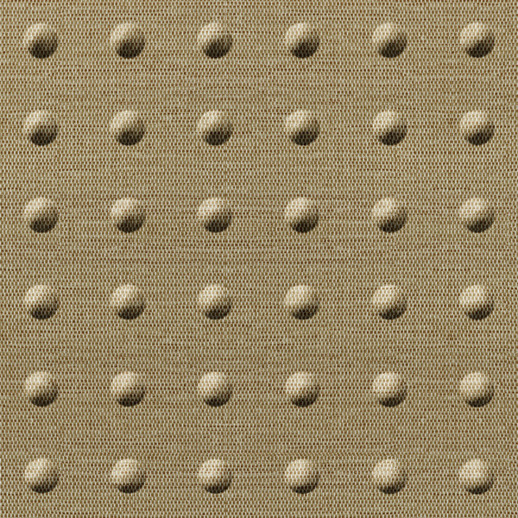  Dimension Walls Large Rivet Linen Ecru