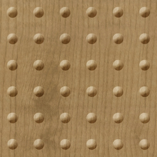  Dimension Walls Large Rivet Stained Ash