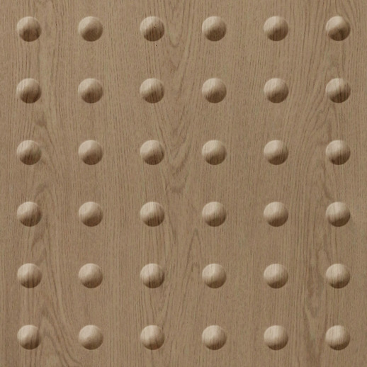  Dimension Walls Large Rivet Light Oak
