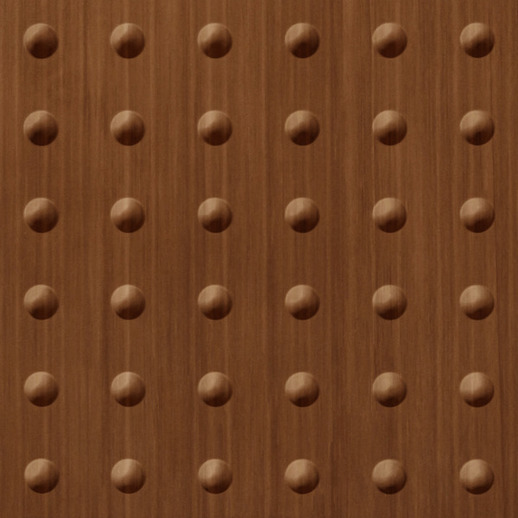  Dimension Walls Large Rivet Pearwood