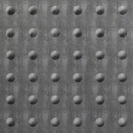  Dimension Walls Large Rivet Etched Silver