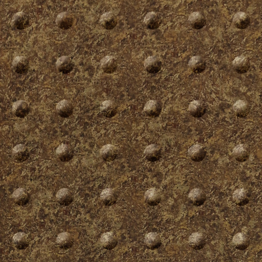  Dimension Walls Large Rivet Bronze Patina