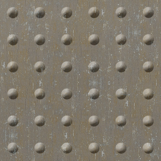  Dimension Walls Large Rivet Crackle Patina