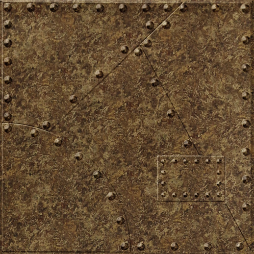  Dimension Walls Alloy Bronze Patina
