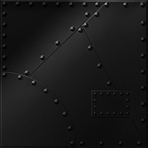  Dimension Walls Alloy Polished Ebony