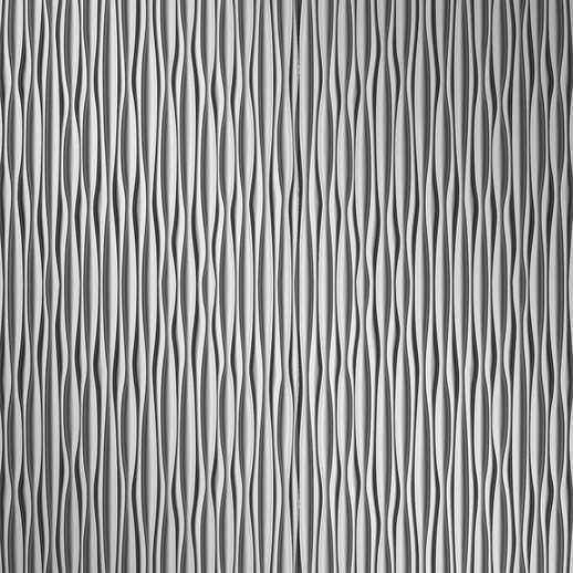  Dimension Walls Ganges Vertical Metallic Silver