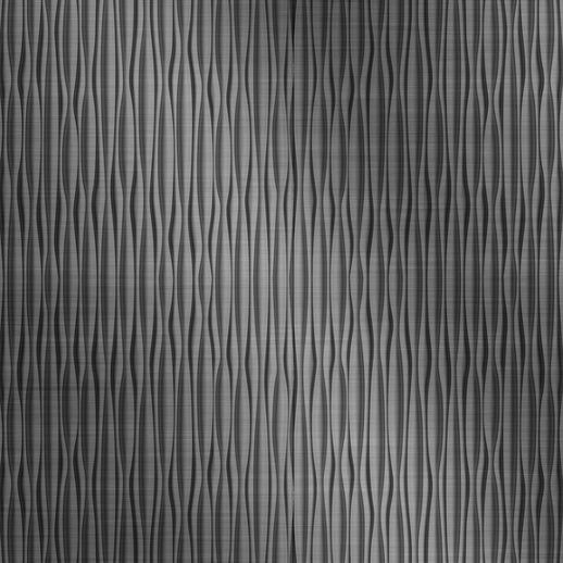  Dimension Walls Ganges Vertical Brushed Stainless