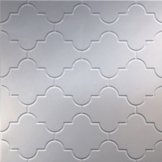  Dimension Walls Mediterranean Metallic Silver