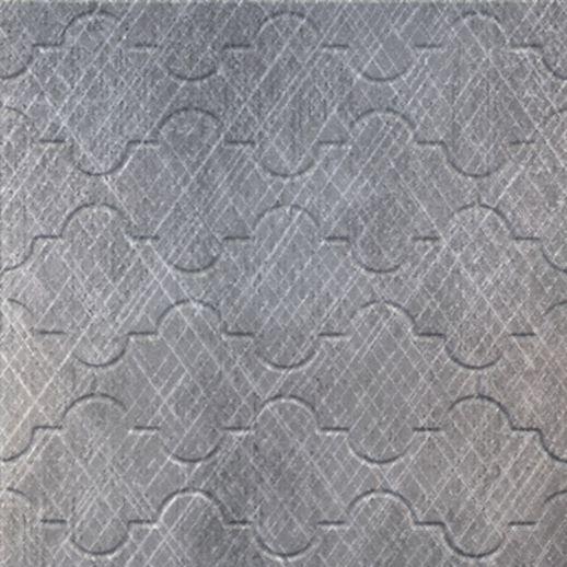  Dimension Walls Mediterranean Etched Silver