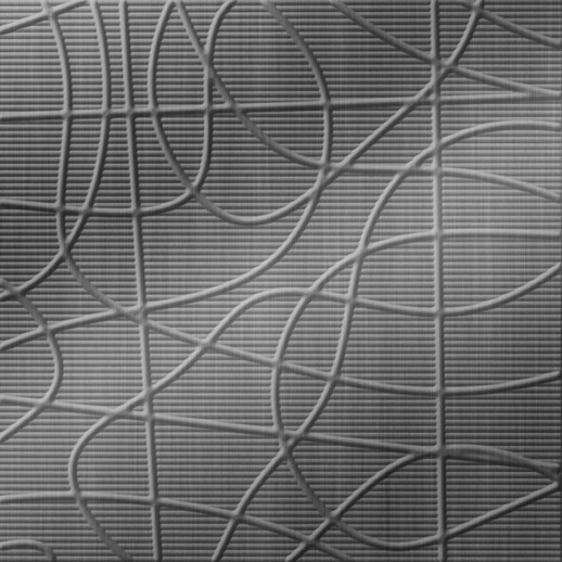  Dimension Walls Wired Brushed Stainless