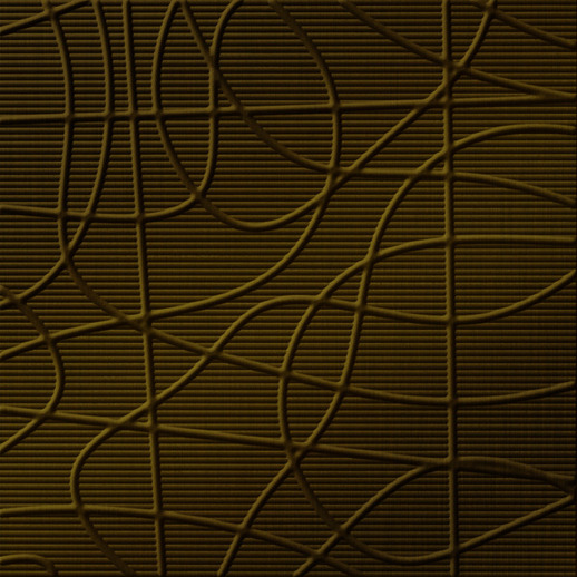  Dimension Walls Wired Rubbed Bronze