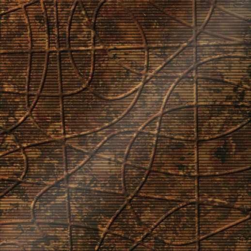  Dimension Walls Wired Bronze Patina