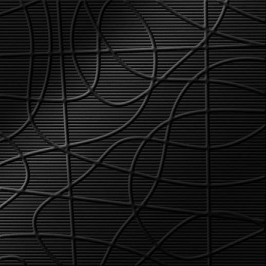  Dimension Walls Wired Polished Ebony