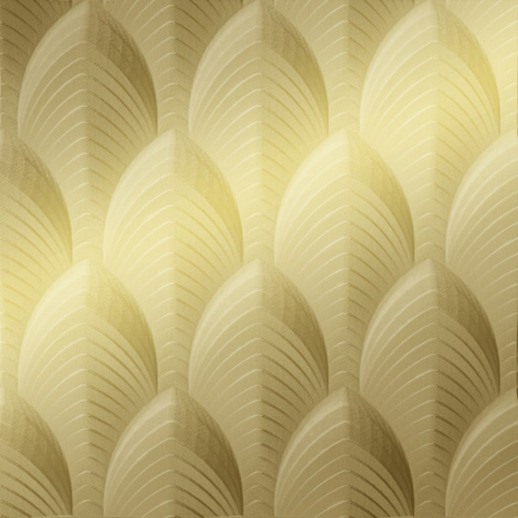  Dimension Walls Dubai Metallic Gold