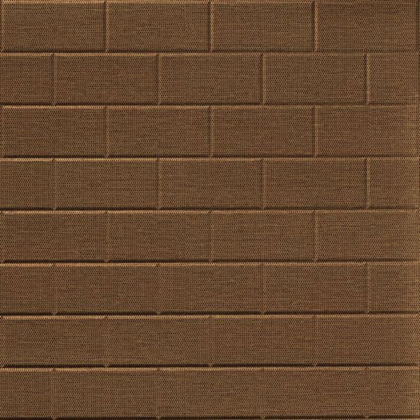 Vinyl Wall Covering Dimension Walls Brickyard Linen Chestnut