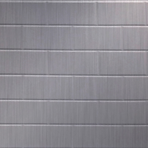  Dimension Walls Brickyard Brushed Aluminum