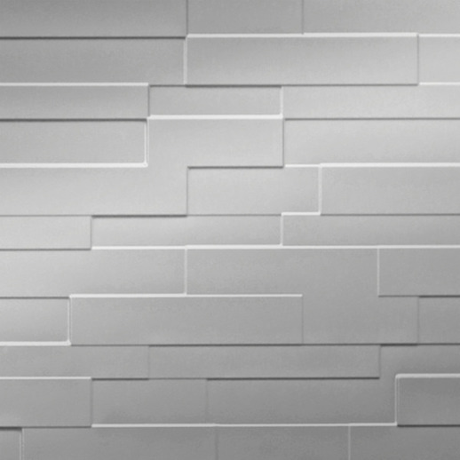  Dimension Walls Fireside Metallic Silver