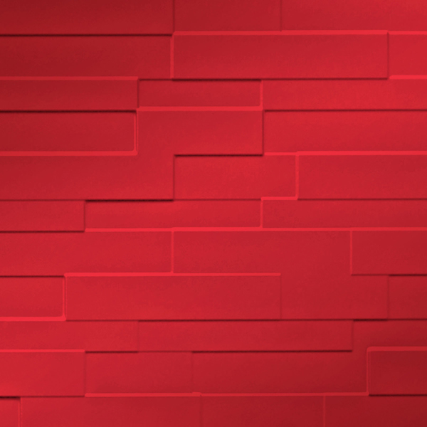 Vinyl Wall Covering Dimension Walls Fireside Metallic Red
