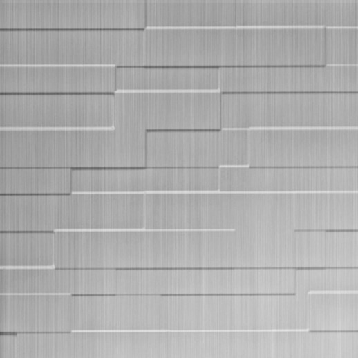  Dimension Walls Fireside Brushed Aluminum