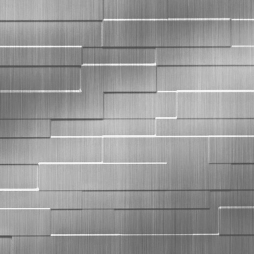  Dimension Walls Fireside Brushed Stainless