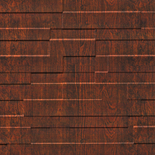  Dimension Walls Fireside Walnut