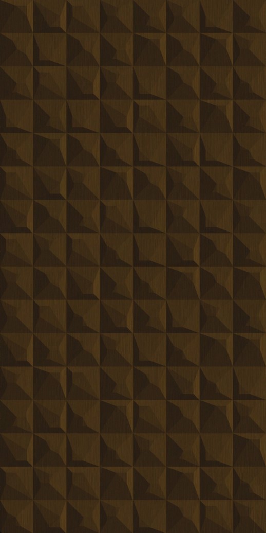  Dimension Walls Square Rubbed Bronze