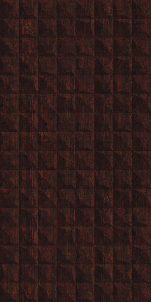  Dimension Walls Square Burgundy Grain